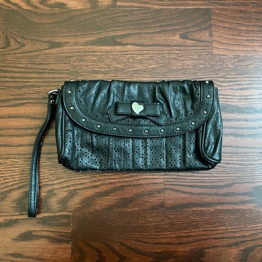 Black Studded wristlet